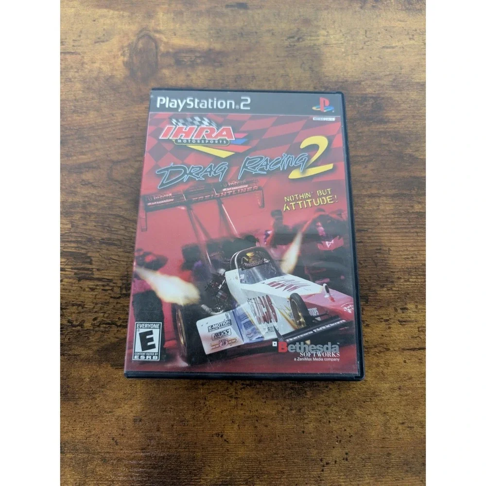 IHRA Drag Racing 2 - Sony Playstation 2 PS2 Tested‎ Authentic CIB